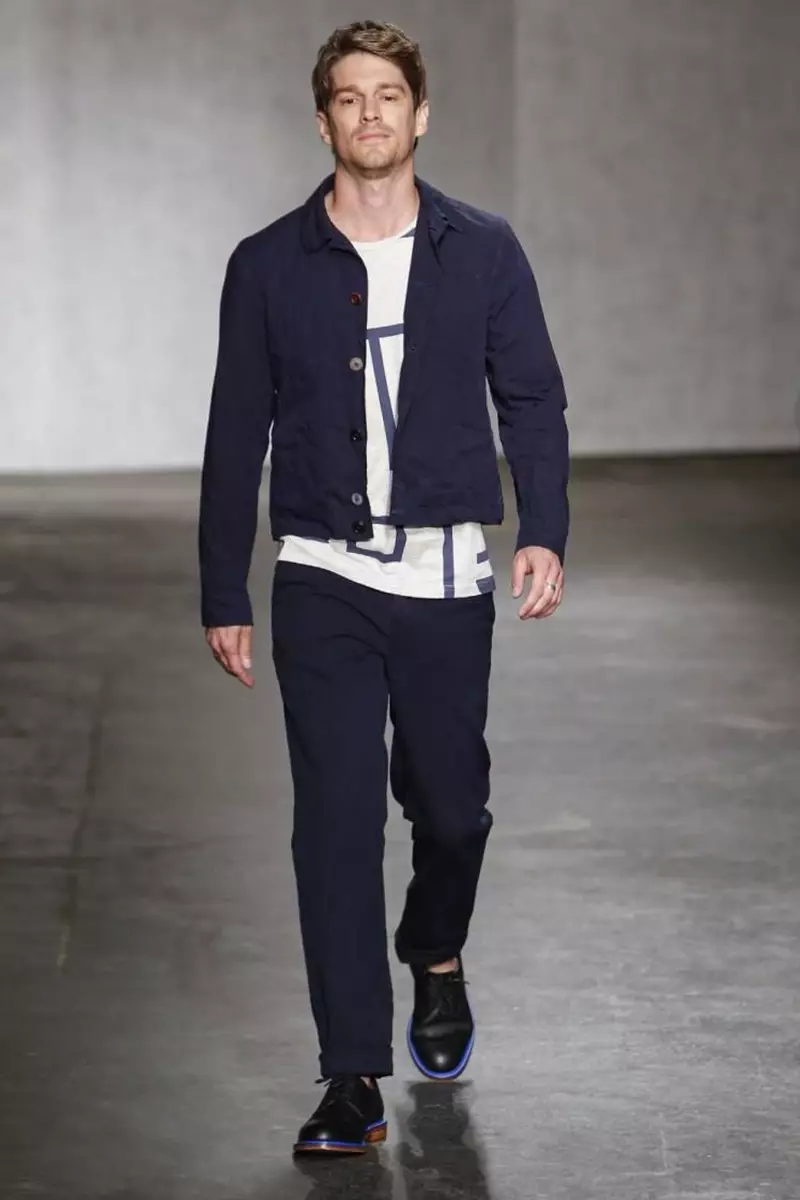 Oliver Spencer, Abbigliamento uomo, Primavera Estate 2015, Sfilata di moda a Londra