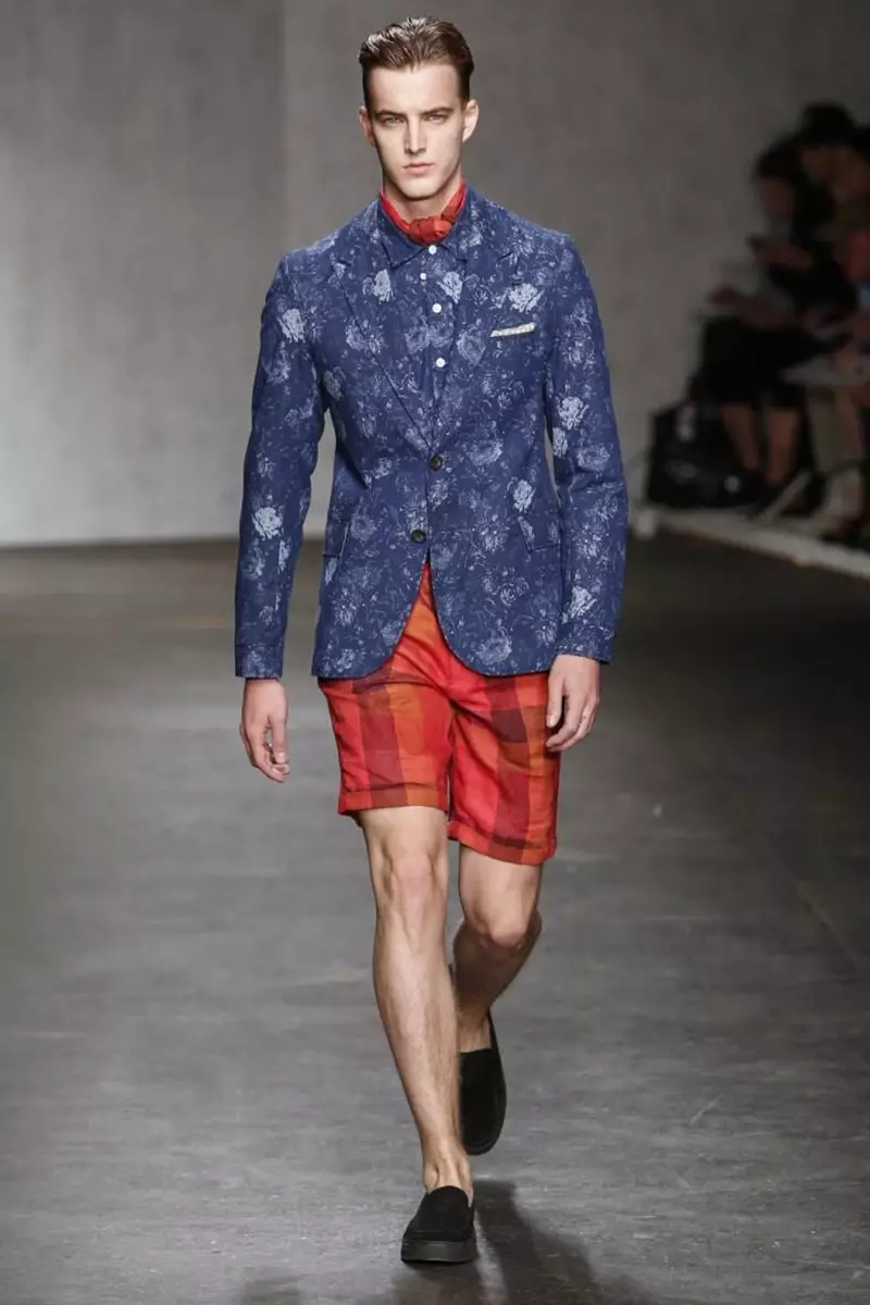 Oliver Spencer, Herretøj, Spring Summer, 2015, Modeshow i London