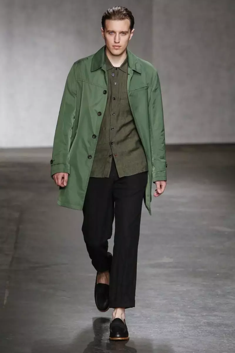 Oliver Spencer, Menswear, Lohataona fahavaratra, 2015, Fashion Show any Londres