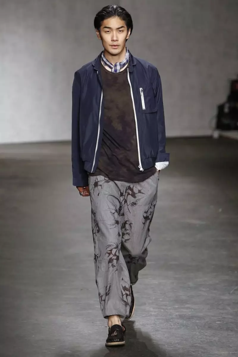 Oliver Spencer, Menswear, Summer Summer, 2015, Ejiji Show na London