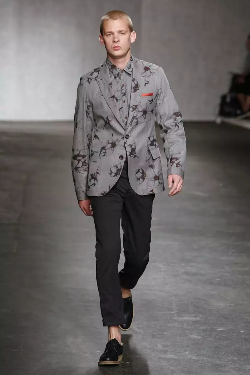 Oliver Spencer, Menswear, Summer Summer, 2015, Ejiji Show na London