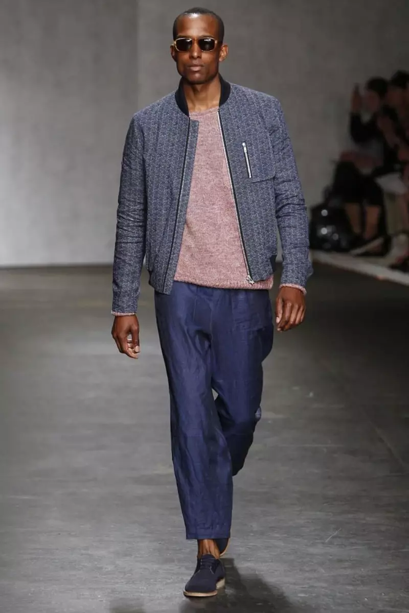 Oliver Spencer, Abbigliamento uomo, Primavera Estate 2015, Sfilata di moda a Londra