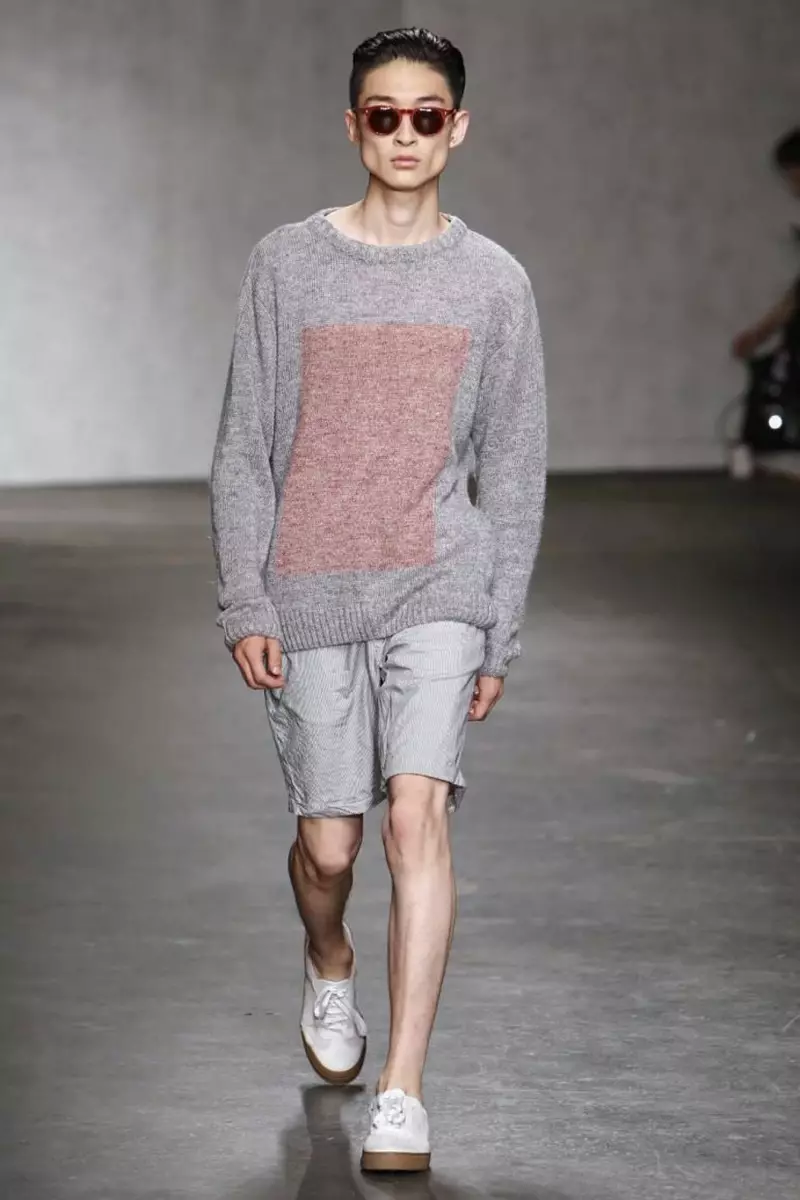 Oliver Spencer, Menswear, Fréijoer Summer, 2015, Fashion Show zu London