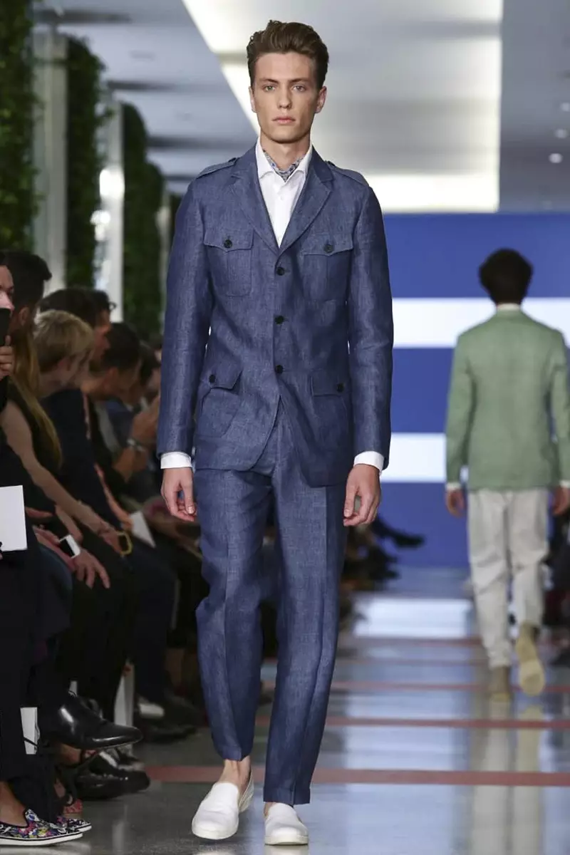 Richard James Menswear Spring Summer 2015 Fashion Show yn Londen