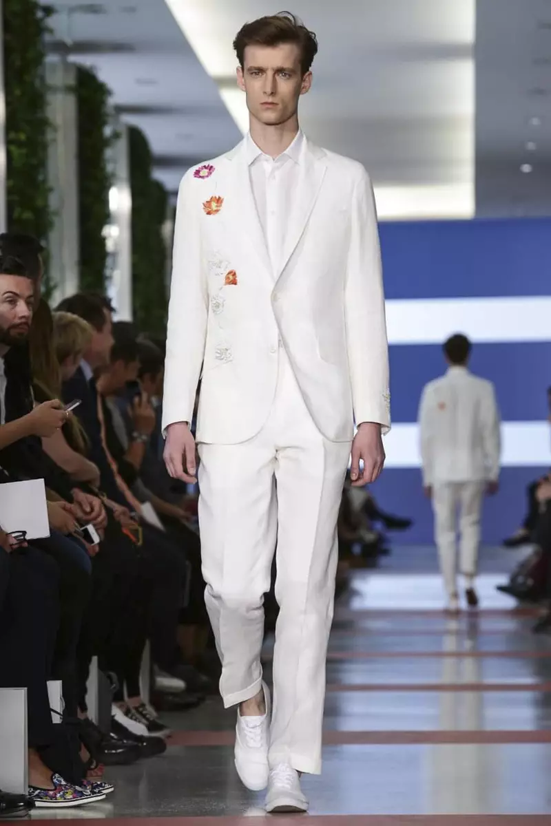 Richard James Menswear Spring Summer 2015 Fashion Show yn Londen