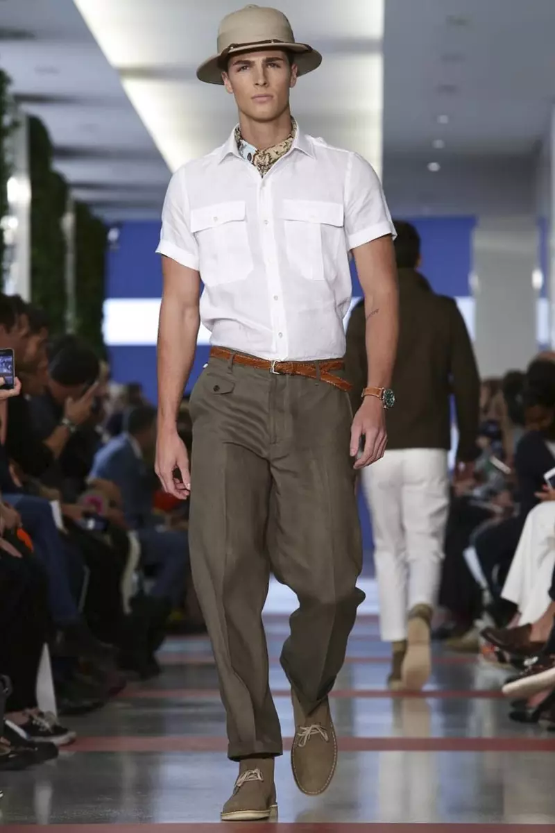 Richard James Menswear Fashion Show jaro léto 2015 v Londýně