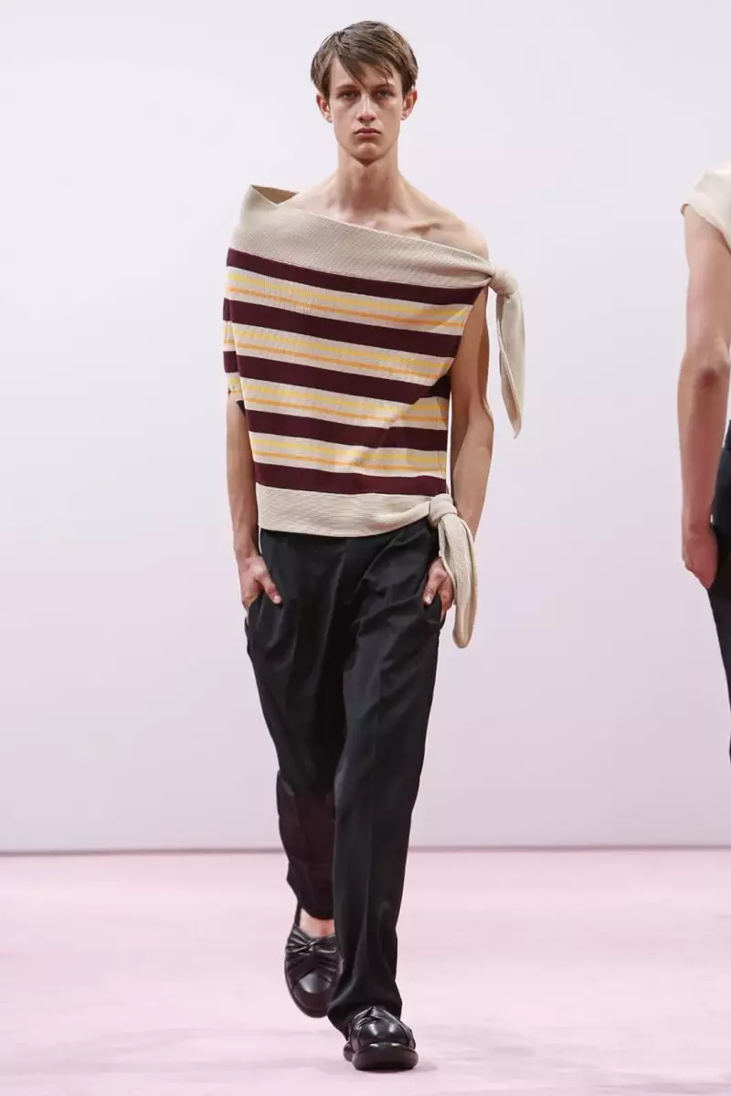 JW Anderson, Férfi ruházat, 2015. tavaszi nyár, divatbemutató Londonban