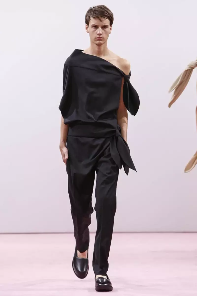 JW Anderson, Férfi ruházat, 2015. tavaszi nyár, divatbemutató Londonban