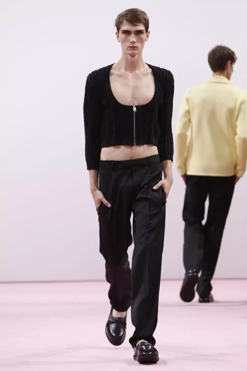 JW Anderson, Gizonezkoen arropa, 2015eko udaberria, Londresko moda desfilea