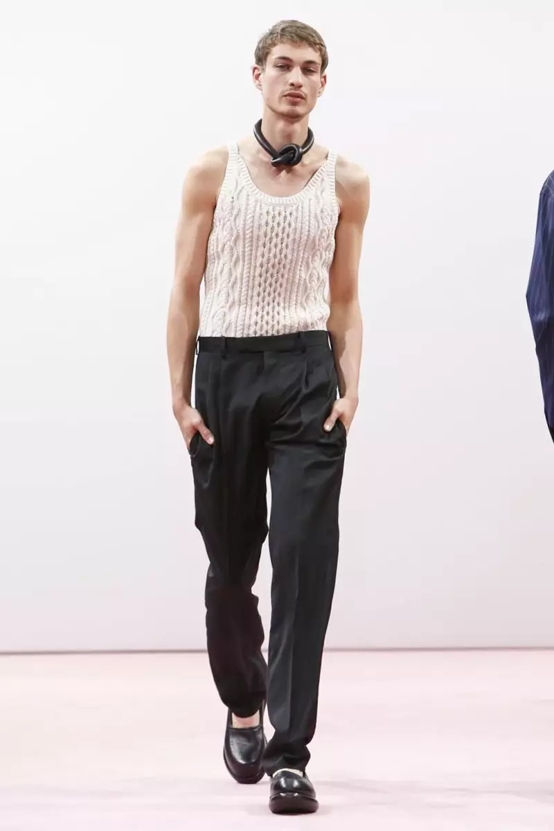 JW Anderson, Gizonezkoen arropa, 2015eko udaberria, Londresko moda desfilea