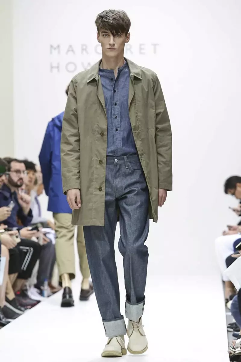 Margaret Howell Menswear Fashion Show Xuân Hè 2015 tại London