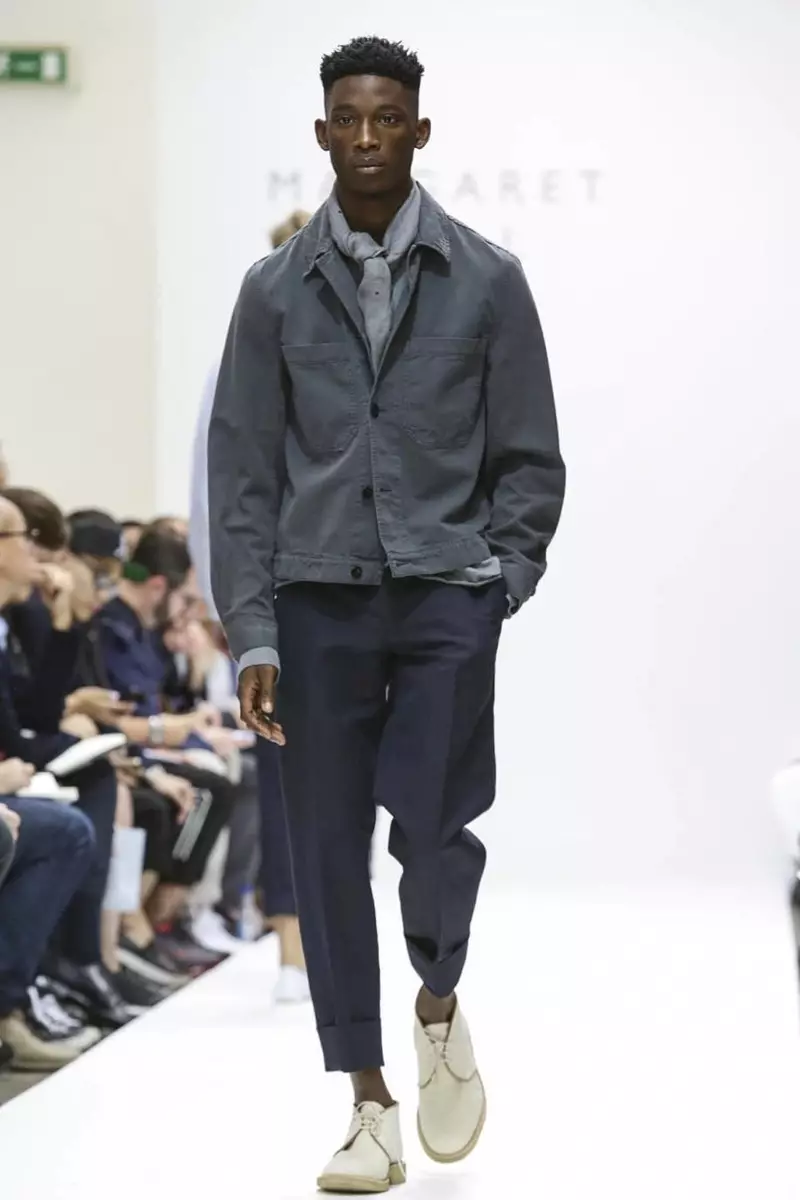 Margaret Howell Menswear Mmiri Summer 2015 Ejiji Show na London