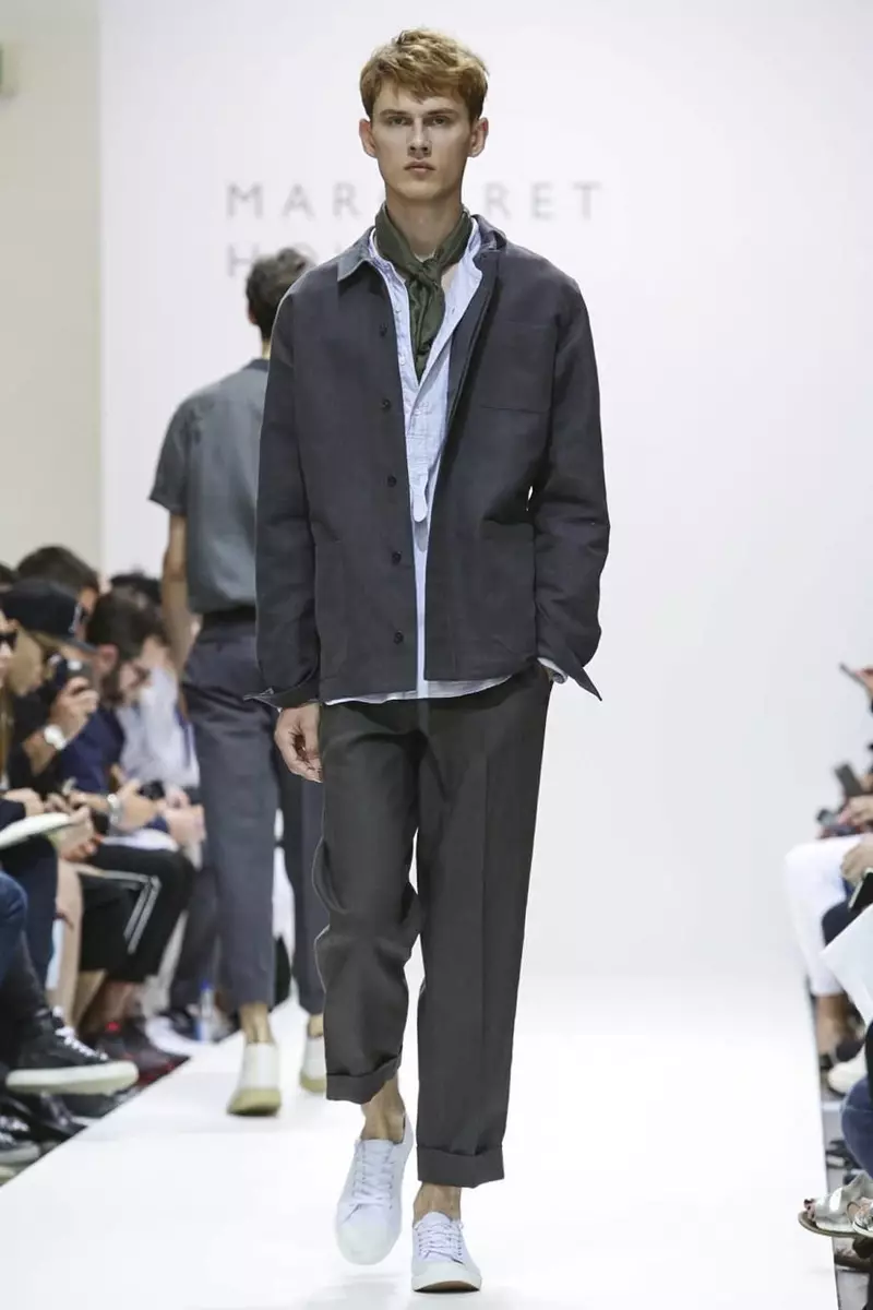 Margaret Howell Menswear oge opupu ihe ubi 2015 Ejiji Show na London