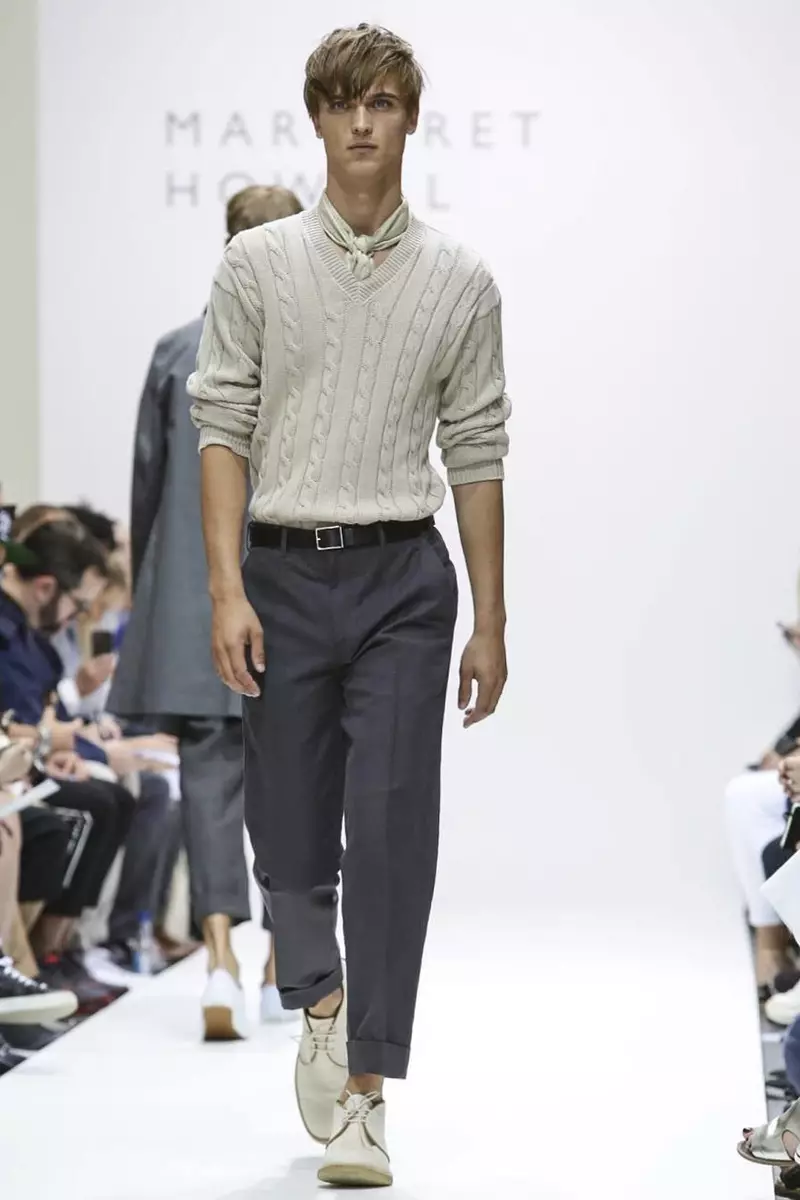 Margaret Howell Menswear Lohataona fahavaratra 2015 Fashion Show any Londres