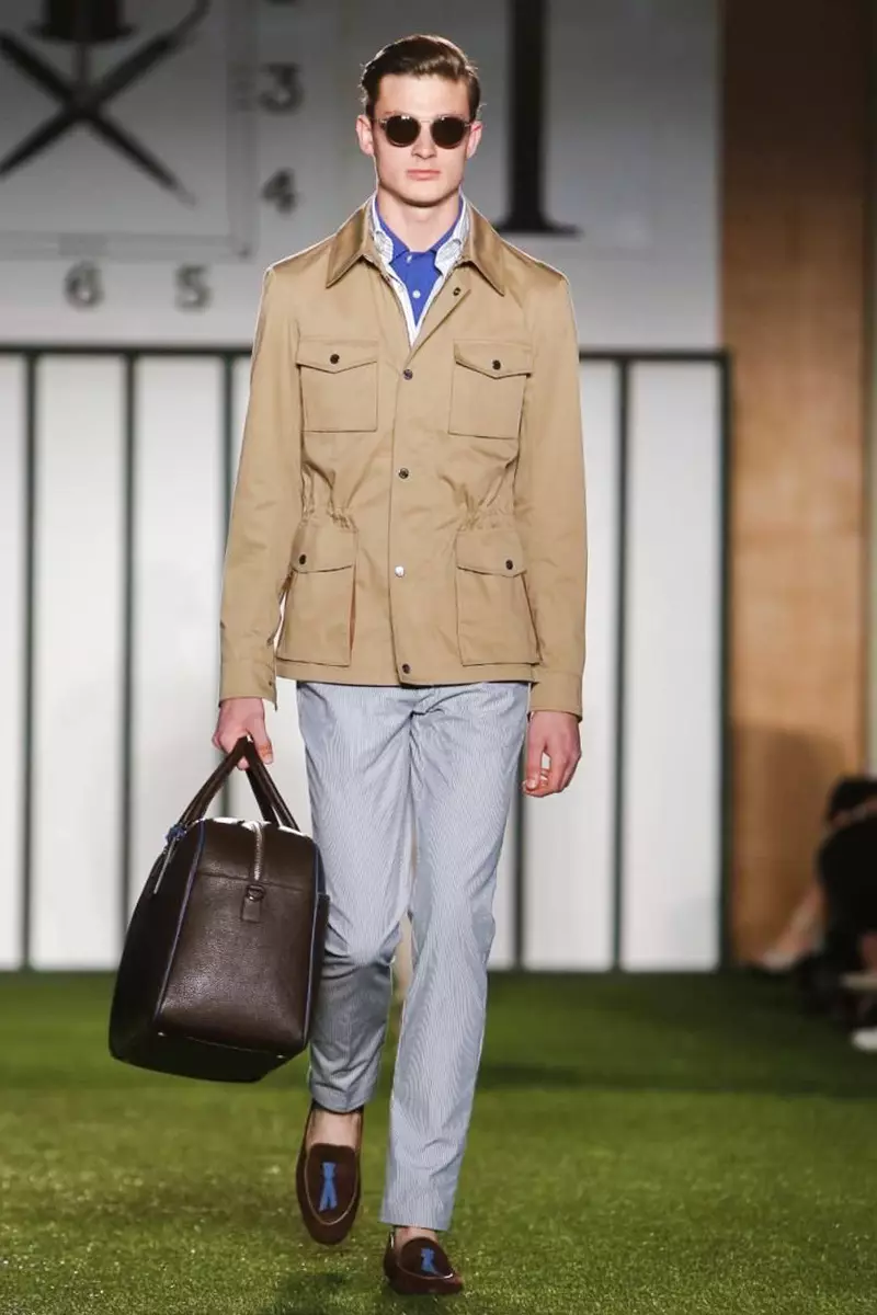 Hackett London, Menswear, Spring Summer, 2015, แฟชั่นโชว์ในลอนดอน