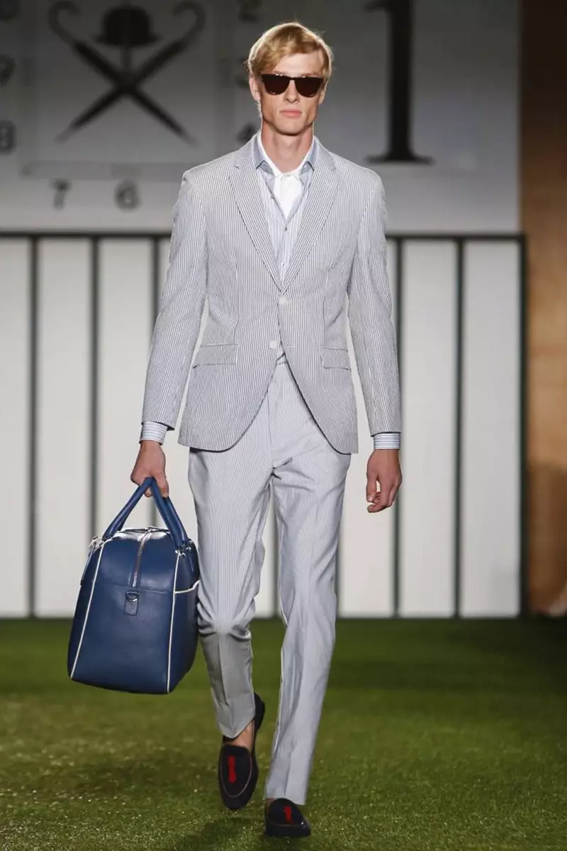 Hackett London, moda masculina, primavera verão de 2015, desfile de moda em Londres