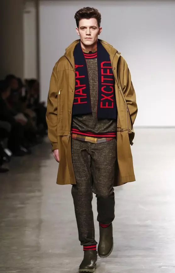 Perry Ellis vyriški drabužiai rudens/žiemos 2015 m. Niujorke