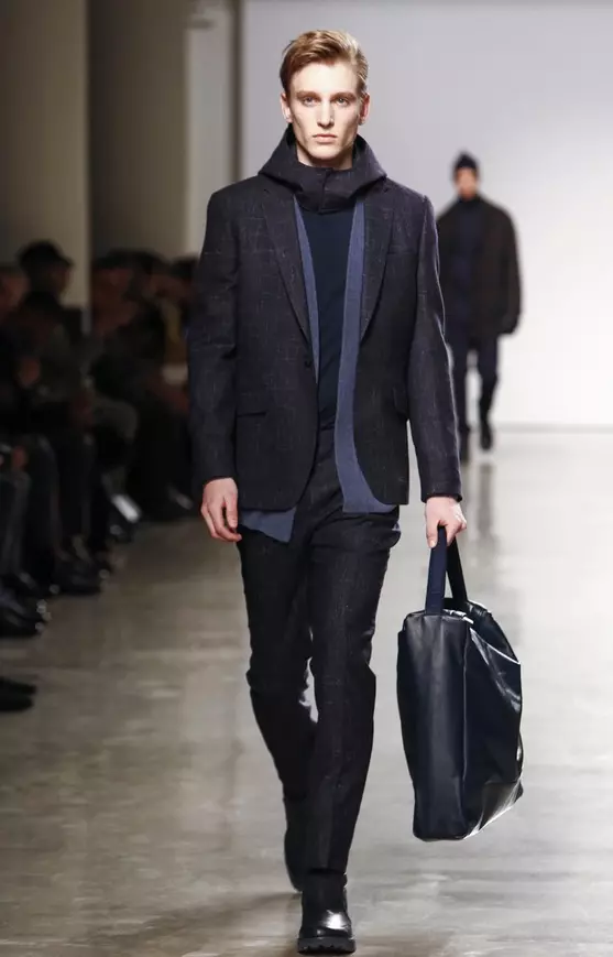 Perry Ellis Mens Yaguye: Itumba 2015 NYC 27