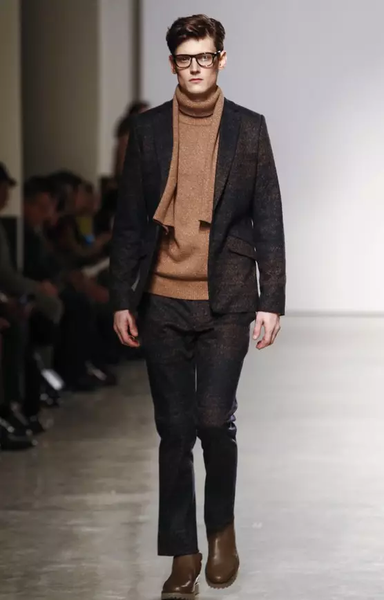 Perry Ellis Mens Fall:Zima 2015 NYC 31