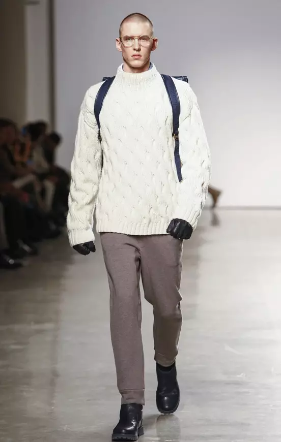 Perry Ellis Mens Yaguye: Itumba 2015 NYC 42