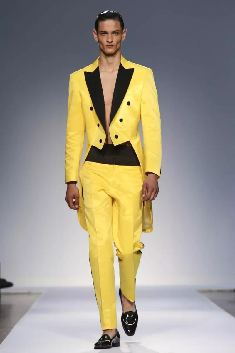 Alexander Macqueen-Menswear Spring Summer 2015 Fashion Show in London