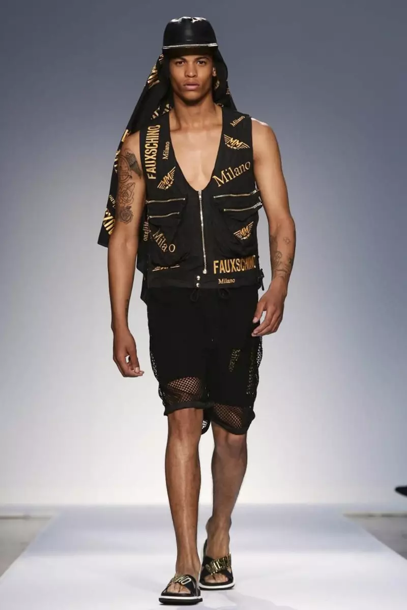 Alexander Macqueen-Menswear Spring Summer 2015 Fashion Show yn Londen