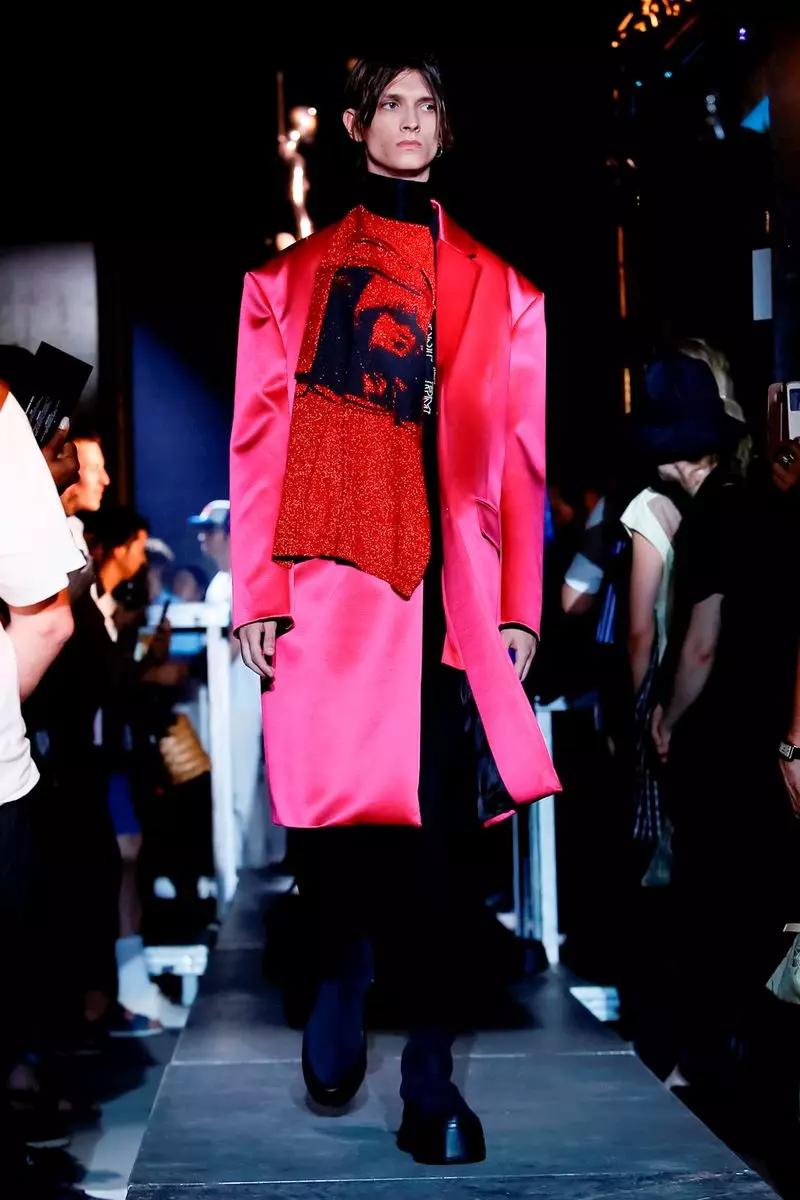 Raf Simons 봄 여름 2019 Paris12