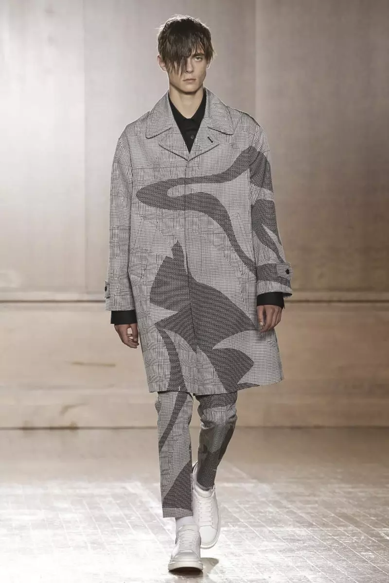 Alexander Macqueen-Menswear 2015. tavaszi nyári divatbemutató Londonban