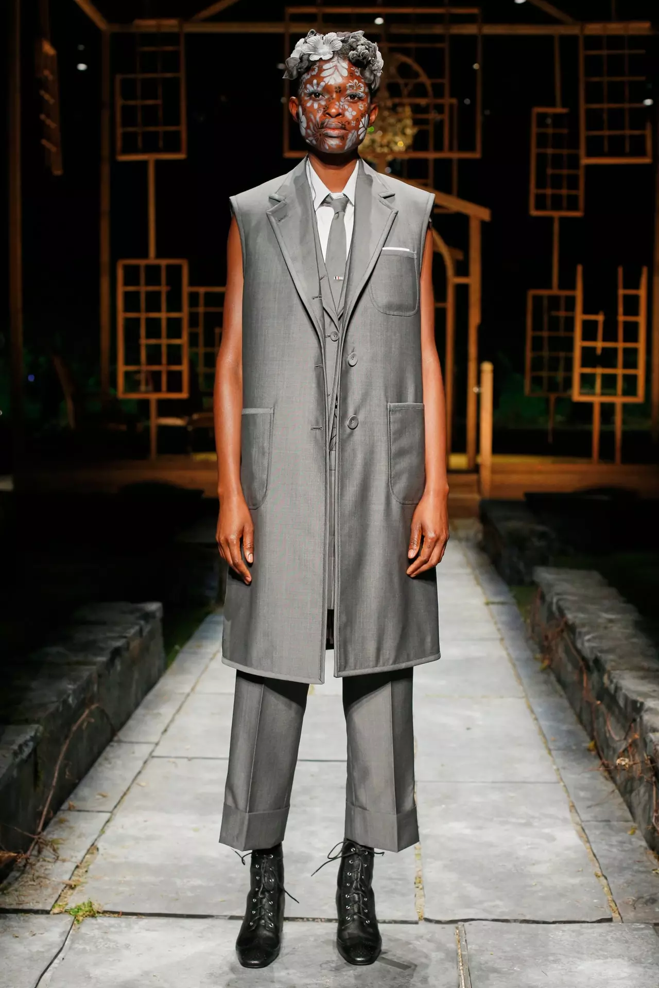 Thom Browne Preta Por Vestiĝi Printempo 2022 Novjorko 8608_5