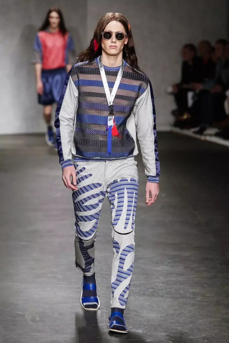 James Long, Moda masculina, Primavera Verán, 2015, Desfile de moda en Londres