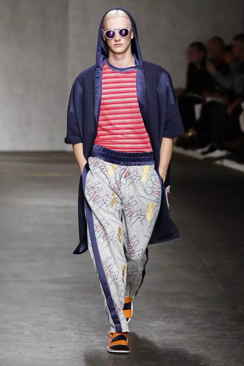 James Long, Herrenmode, Frühling Sommer 2015, Modenschau in London