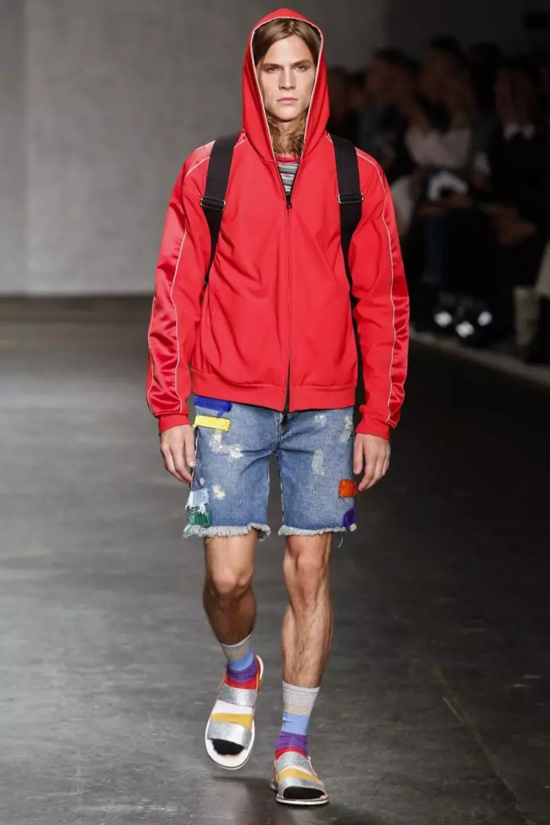 James Long, Moda masculina, Primavera Verán, 2015, Desfile de moda en Londres