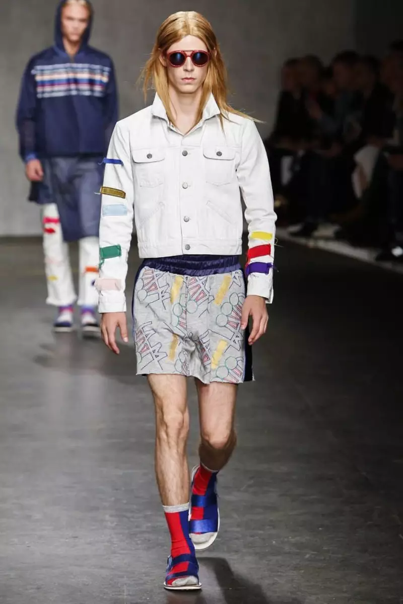 James Long, Menswear, Fréijoer Summer, 2015, Moudeschau zu London