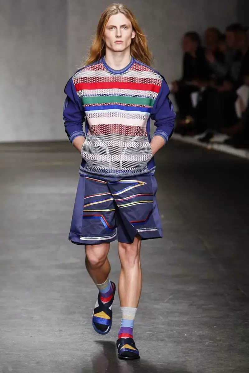 James Long, Moda masculina, Primavera Verán, 2015, Desfile de moda en Londres