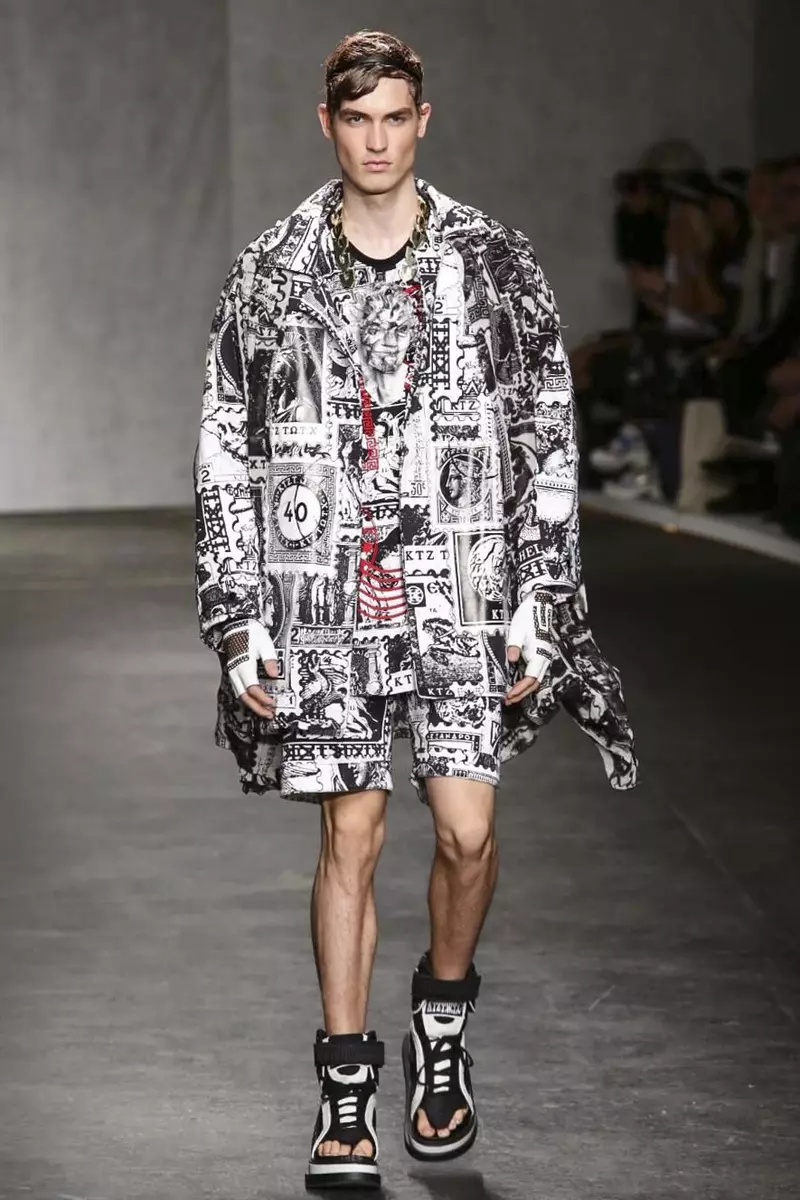 KTZ Menswear Spring Summer 2015 Fashion Show នៅទីក្រុងឡុងដ៍