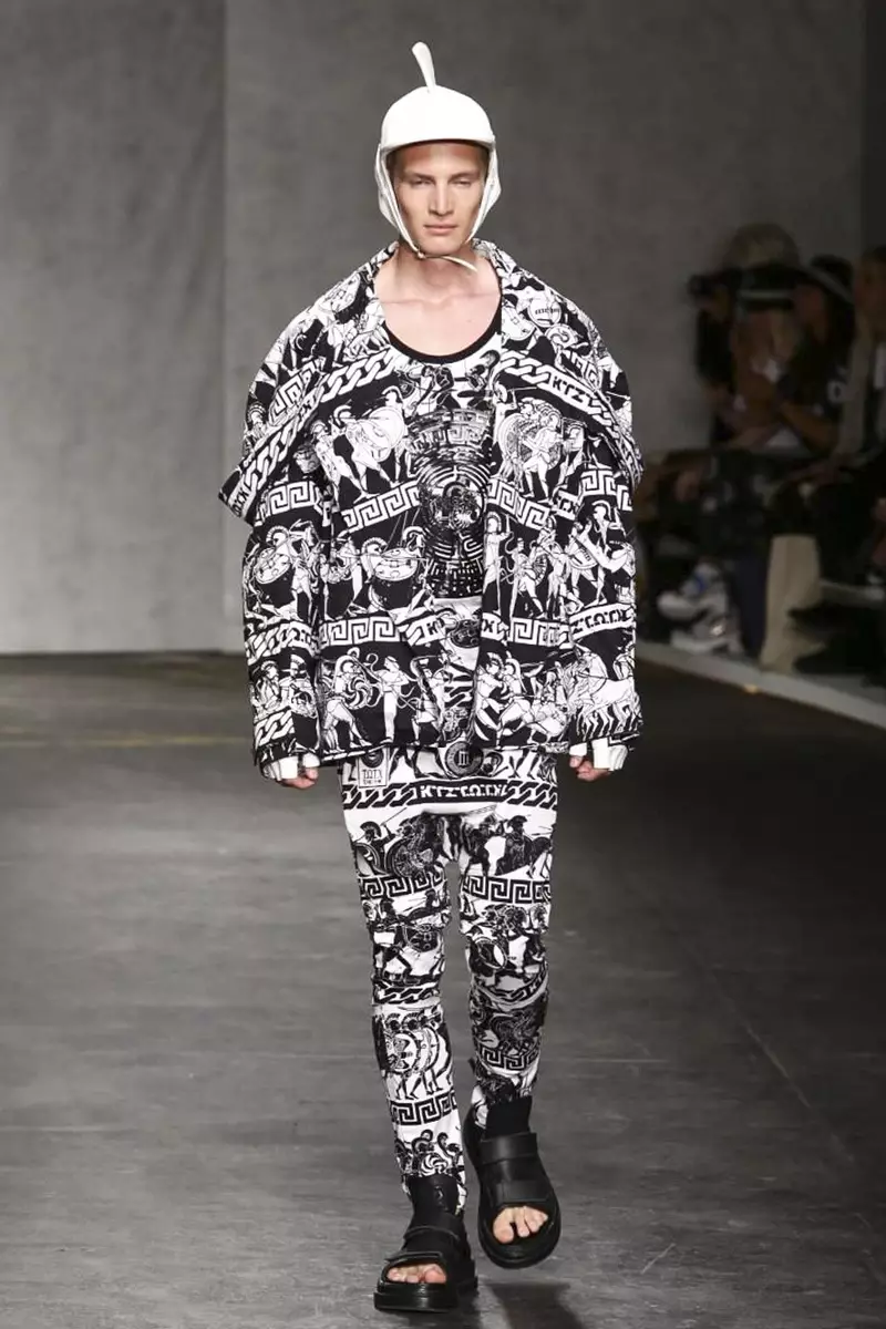 KTZ Menswear Fréijoer Summer 2015 Fashion Show zu London