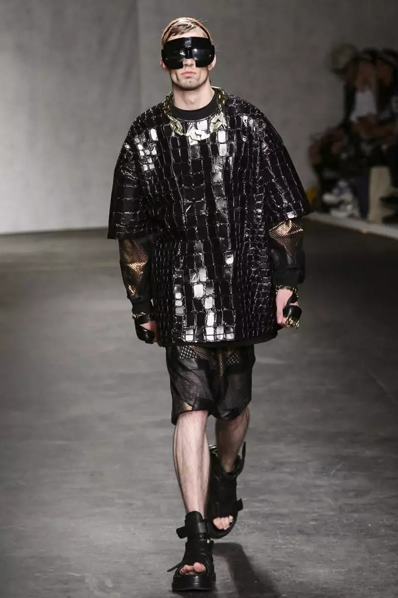 KTZ Menswear Orisun omi Ooru 2015 Fashion Show ni London