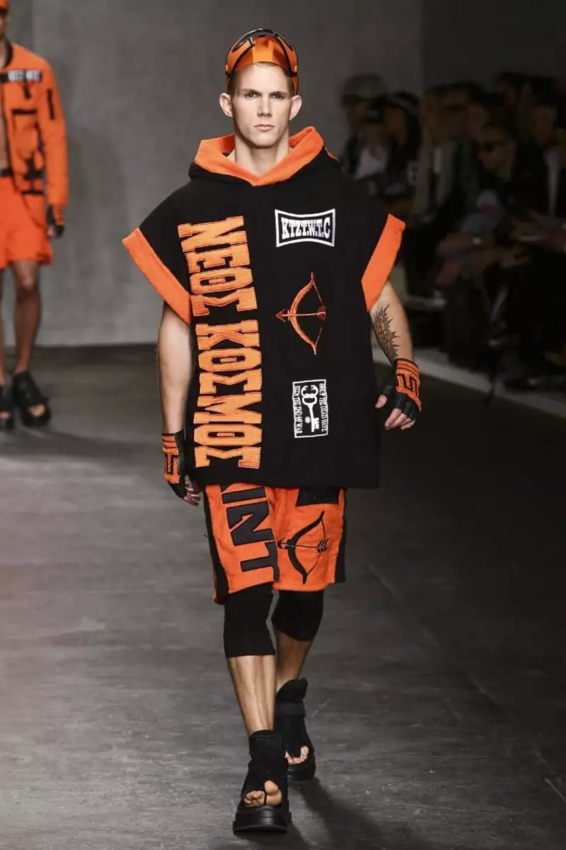 KTZ Menswear Spring Summer 2015 Fashion Show nan Lond