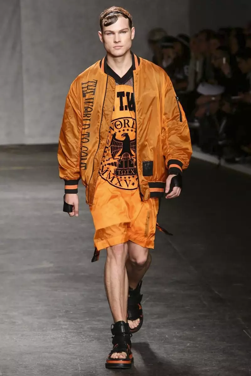 KTZ Menswear Spring Summer 2015 Fashion Show នៅទីក្រុងឡុងដ៍