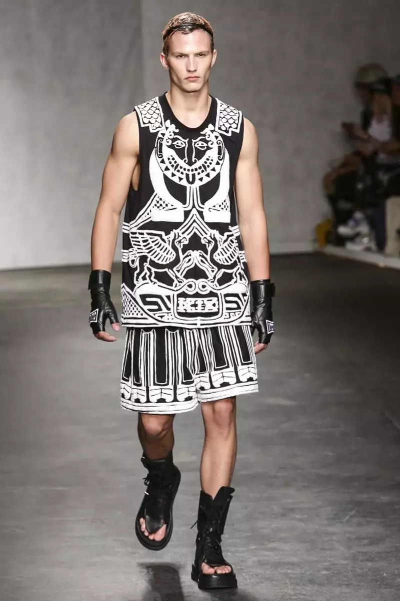 KTZ Menswear Orisun omi Ooru 2015 Fashion Show ni London