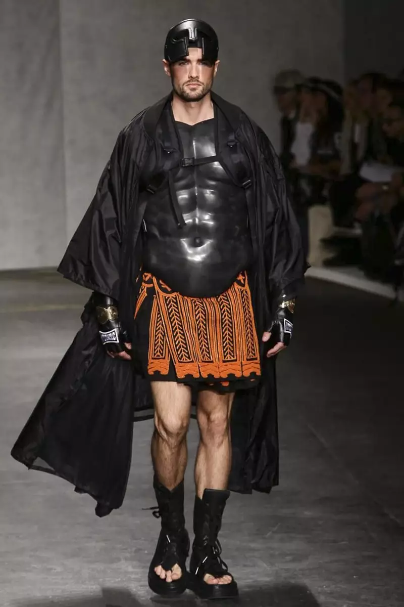 KTZ Menswear Lente Zomer 2015 Modeshow in Londen