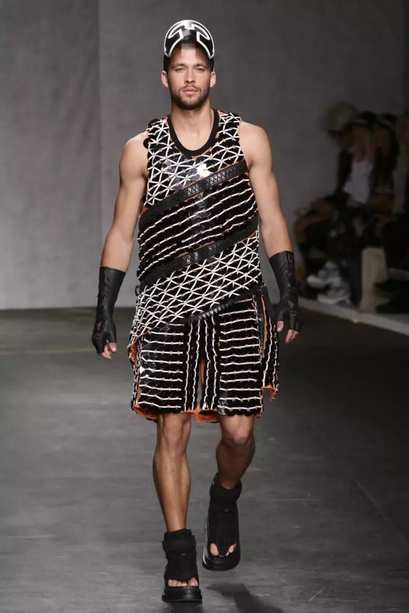 KTZ Menswear Spring Summer 2015 Fashion Show nan Lond