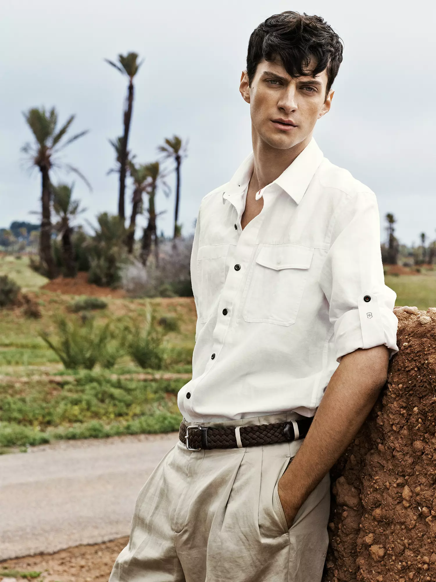 Plaza Uomo S/S15 Ata na saunia e Tobias Lundkvist model Matthew Bell.