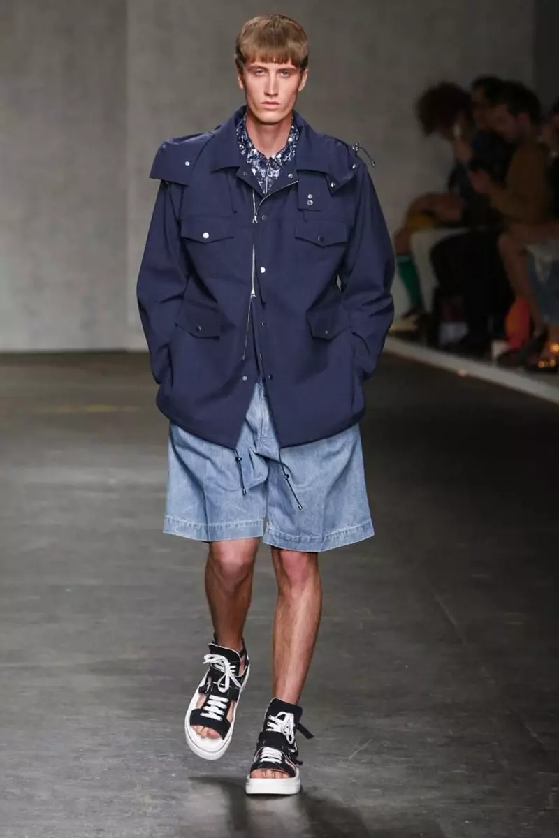 E. Tautz, Menswear, Spring Summer, 2015, Fashion Show f'Londra