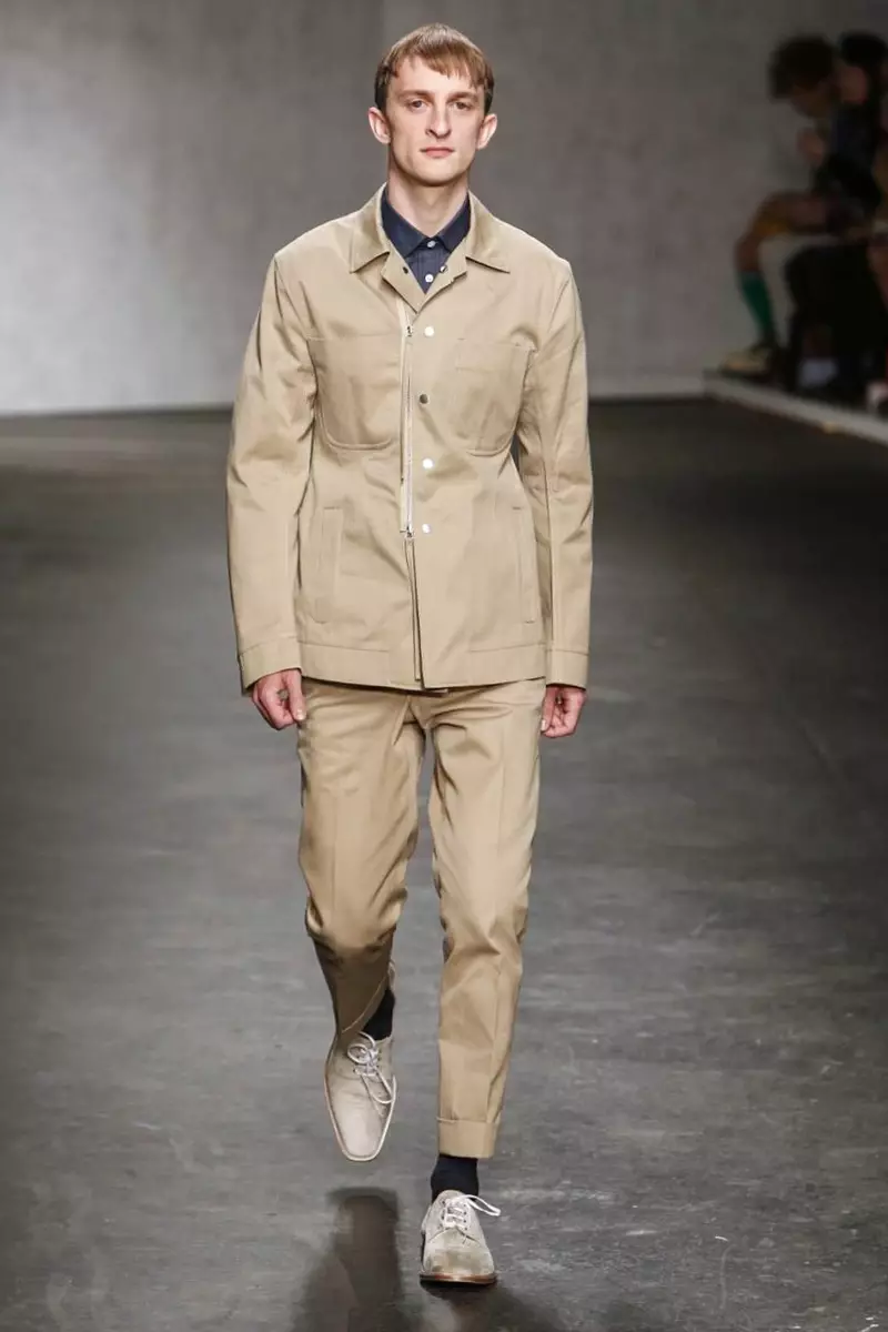 E. Tautz, Mode Homme, Printemps Eté 2015, Défilé de mode à Londres