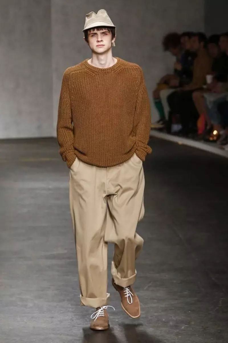 E. Tautz, Menswear, Spring Summer, 2015, Sioe Ffasiwn yn Llundain