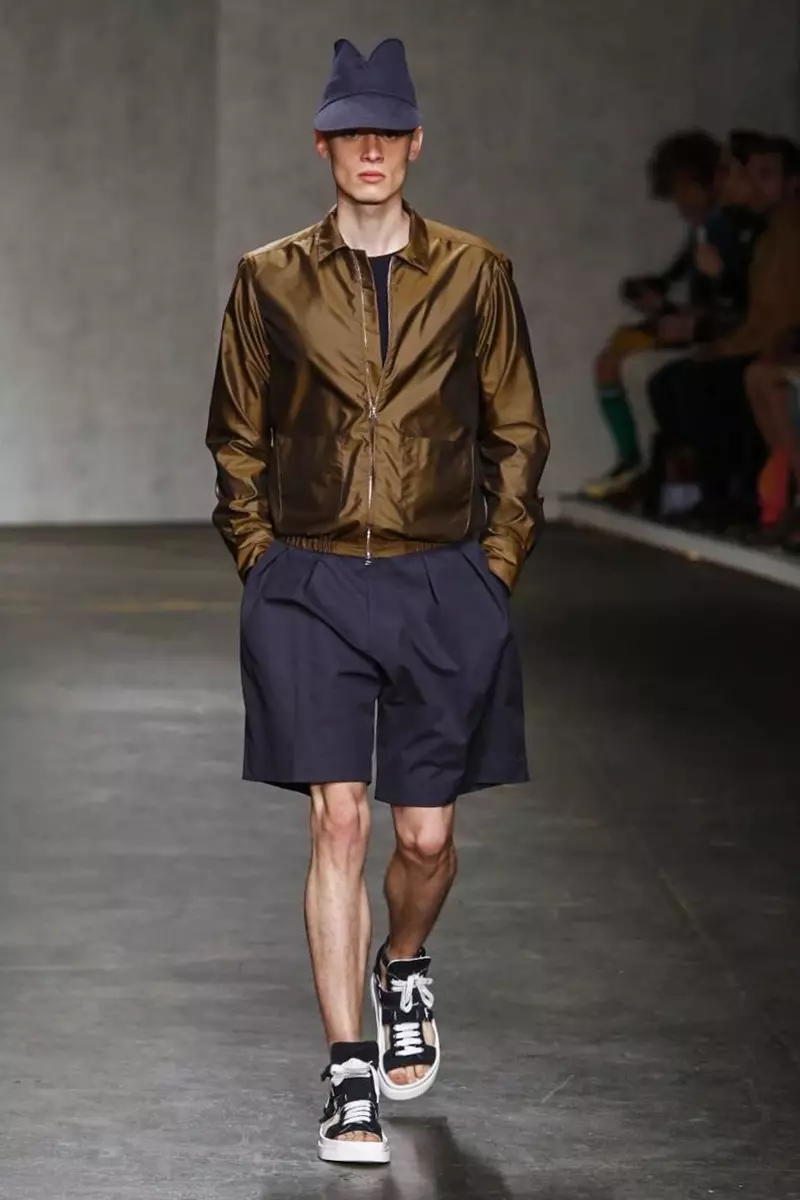 E. Tautz, Menswear, Spring Summer, 2015, Sioe Ffasiwn yn Llundain