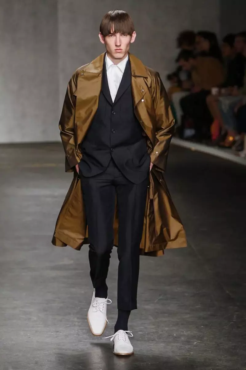 E. Tautz, Menswear, Spring Summer, 2015, Sioe Ffasiwn yn Llundain