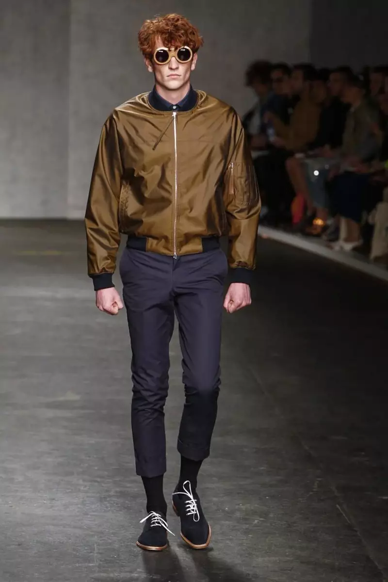 E. Tautz, Menswear, Spring Summer, 2015, Sioe Ffasiwn yn Llundain