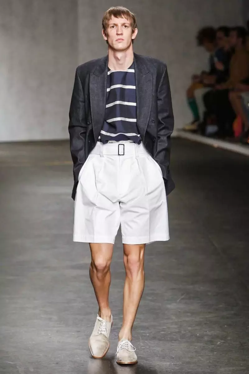 E. Tautz, Menswear, Spring Summer, 2015, Sioe Ffasiwn yn Llundain